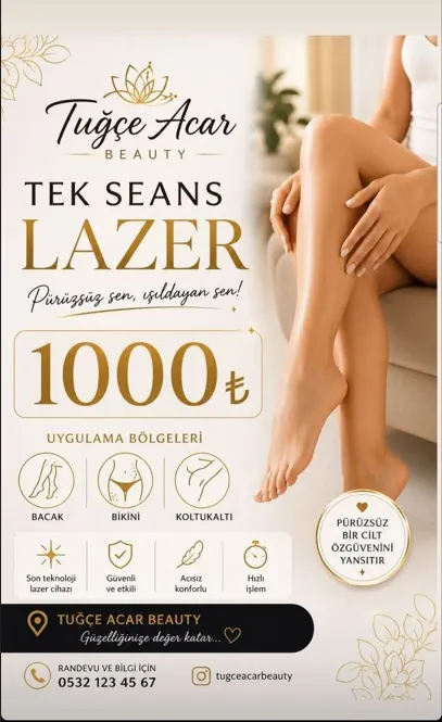 Tek Seans Lazer — 1000 ₺