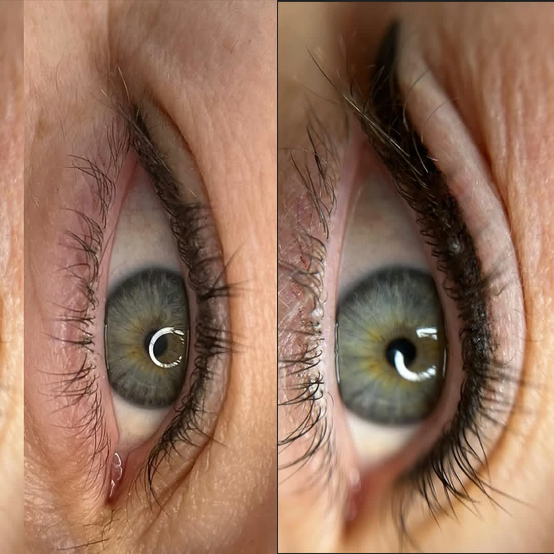 İnce çizgiden sanatsal kanat eyelinera