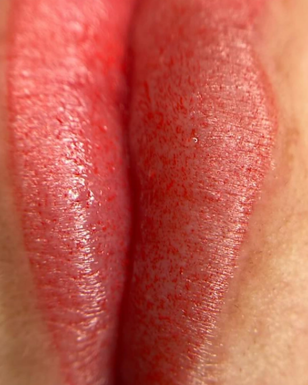 Doğal pembe dudak — Lip Blush — sonra