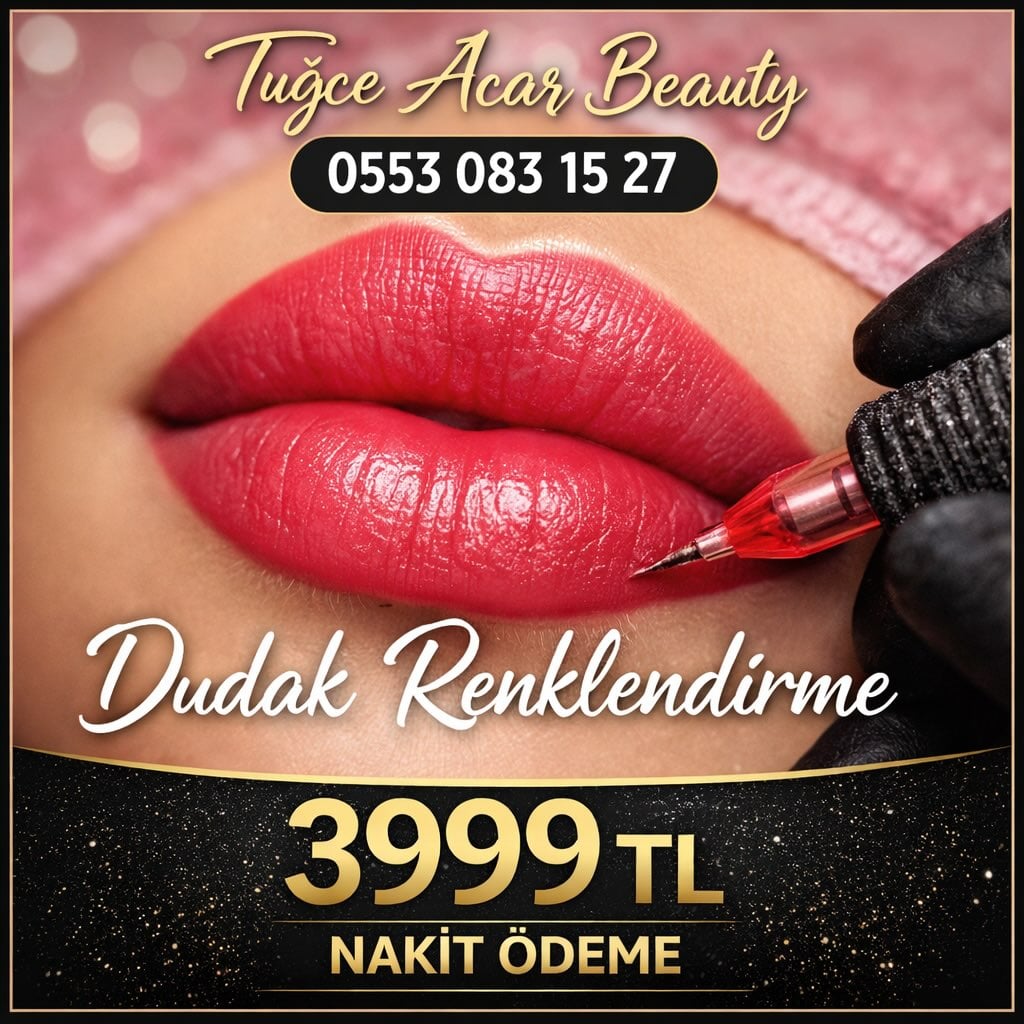 Dudak Renklendirme — Lip Blush
