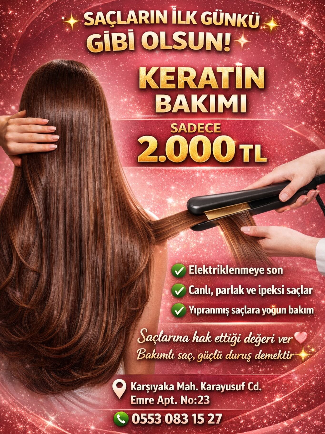 Keratin Bakımı — Saçın Gerçek Gücü