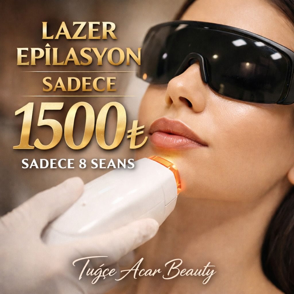 Bıyık Lazer Epilasyon — 8 Seans